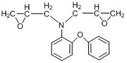 4-phenoxy-N,N-diglycidyl aniline